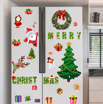 🎅Xmas Sale 49% OFF - 🎄Christmas 3D Cartoon Magnetic Sticker