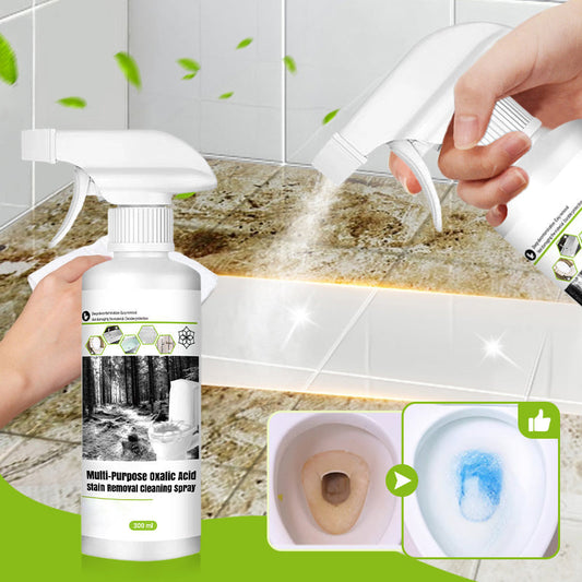 ⏰LAST DAY SALE 50% OFF🔥Multi-Purpose Oxalic Acid Stain Removal Cleaning Spray