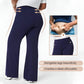 💜 LAST DAY PROMOTION - 50%OFF 💜 High Stretch Tummy Control Button Wide Leg Pants