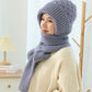 ❄️ Winter Hot Sale-50% OFF🎄Winter Versatile Knitted Hooded Scarf For Women