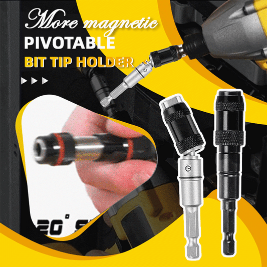 🎁Hot Sale 50% OFF💥MAGNETIC PIVOT DRILL BIT HOLDER🛠️