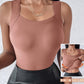 🏆Last Day Special Price ￡9.99!!💐Women's U Neck Tank Tops with Built-In Bra