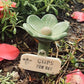 🔥Limited Sale 70% OFF🌸Flower-Shaped Ceramic Bee Watering Station🐝💧