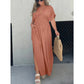 🔥BUY 2 GET 30% OFF💗Slit v-neck effortless maxi long dress