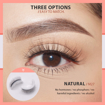 🔥2026 Hot Sale 50% OFF✨⚡ 50K+ SOLD! 🎁Reusable Self-Adhesive False Eyelashes
