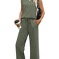 ⏳ 50% OFF⏰2026 New Women's Sleeveless Top & Wide-Leg Pants 2-Piece Set