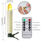 💖LAST DAY SALE 49% OFF🕯✨️Wireless Flameless Candles with Remote Control Timer and Clips