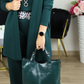 🎁New Year Sale 50% OFF💗Elegant Longline Cardigan & Top & Pants 3-Pieces Set