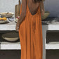 🥳2026 HOT SALE🥳💞50K+ SOLD!💖LAST DAY SALE 50% OFF!💃Women's Solid Color Backless Cami Dress