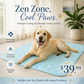 ❄️2026 Summer Hot Sale 49% OFF🧊PawDew™ for Dogs & Cats – Vet-Approved Ice-Silk Cooling Pad ❄️ | Q-MAX >0.4 | Washable 🧼, Non-Slip 🛟 | Perfect for Large Breeds & UK Summers ☀️🇬🇧