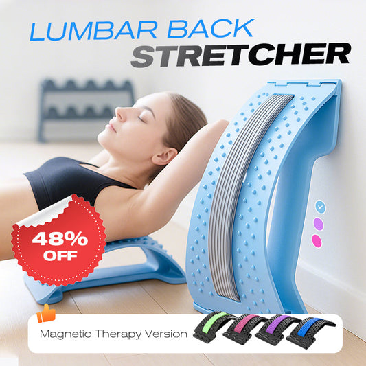 ⏰FLASH SALE 48% OFF🔥Magnetic Therapy Acupuncture Massage Lumbar Back Stretcher