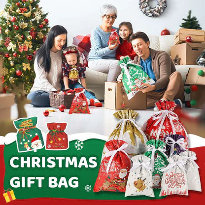 🔥LAST DAY SALE 49% OFF🎅The World’s Best Christmas Gift Bag With Drawstring🎁