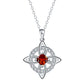 Mystical Birthstone Witches Knot Necklace – Natural Crystal🔮💞Protect Your Loved Ones