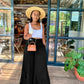 🔥2024 Summer OutfitsPlus🌊Women's Pocket Pleated Wide Leg Pants