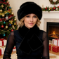 🎅CHRISTMAS SALE 70% OFF!🔥Fluffy Fur Bucket Hat Warm Winter Hat + Free Matching Scarf (Only 29 Left)⏰