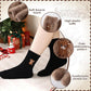 🎁New Year Special Deals £9.99!!⚡Buy 1 Get 3 Pairs⚡50K+ SOLD!💖Women's Cute Warm Highland Cow Embroidered Plush Socks