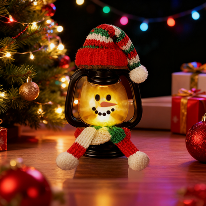 🎄Christmas Sale🎅🏻 - Buy 1 Get 1 Free⛄ Snowman Lantern with Hats and Scarves