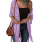 🔥This Week's Special Price: £14.99!!😍Women’s Oversized Knit Cardigan – Lightweight Crochet Tassel Kimono for Spring & Summer 🌸
