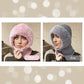 🎅🏻Christmas Sale 60% Off🎄Women's Winter One-Piece Knitted Beanie Scarf Mask 3-in-1 Balaclava