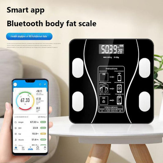 ⏳LAST DAY SALE 70% OFF🔥Smart BMI Digital Wireless Weight Scales with LCD Display