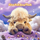 🎄Christmas New Gift Toy🐂🎁Cute Cartoon Highland Cow Cuddly Toy