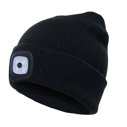 🎅CHRISTMAS GIFT 49% OFF-🎁LED Knitted Winter Beanie Hat