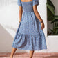 🌈2026 Summer Hot Sale 50% OFF!✨Square Neck Floral Midi Dress🌸