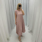 🔥Summer Limited Sale🔥Sleeveless pleated simple solid color dress