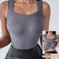 🏆Last Day Special Price ￡9.99!!💐Women's U Neck Tank Tops with Built-In Bra