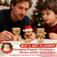 🎅🏻Christmas Sale 60% OFF🔥Charming Little Swaying Wooden Figure & 12PCS Magnetic Expressions