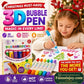 🎁59% OFF🔮Magic Pen – Draw 3D with one stroke!🎄 DIY Bubble Popcorn Drawing Pens 🔥