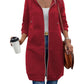 ⏰Early Autumn Sales 49% OFF🍂Women‘s Casual Zip up Fleece Long Hoodies