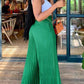 🔥2024 Summer OutfitsPlus🌊Women's Pocket Pleated Wide Leg Pants