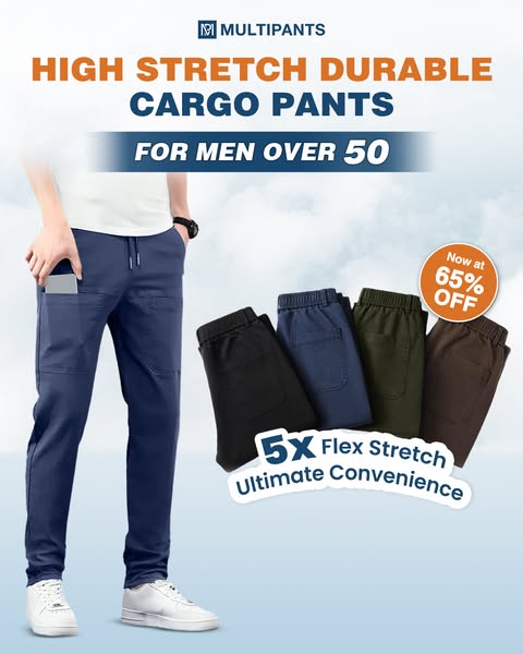 💥Last Day Sale 70% OFF🏆MultiPants – High Stretch Multi-pocket Durable Cargo Pants
