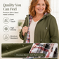 🧥Last Day 50% OFF🌧️Women's Checkered Lining Waterproof Windbreaker🍃🧥