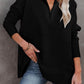 🎉2026 Hot Sale 60% OFF💞🔥Women's Half Zip Sweatshirt Hoodless Hoodie Stand Collar Top