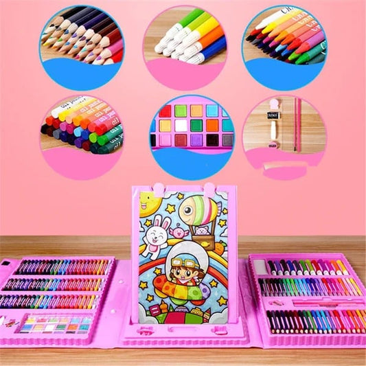 🎨 50% OFF HOT PROMOTION! ✨ Deluxe 6-in-1 Art Creativity Set - Includes Drawing Tools & 12 Colors for Kids' Creative Development 🧑‍🎨🌟