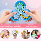 💥Extremely popular toy💥Fidget Spinner + Six-Sided Rotating Cube 2-in-1, Magic Bean Fun Educational Toy
