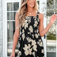 🏝️LAST DAY SALE 50% OFF💃Women's Summer Square Neck Sleeveless Loose Casual Short Smocked Romper