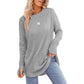 2025 Fall New✨Womens Tunic Tops to Wear with Leggings Long Sleeve Thumb Hole Shirts Crew Neck Curved Hem