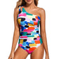 💖LAST DAY SPECIAL PRICE: ￡12.99!!💖Women's Cutout One Shoulder One Piece Swimsuit👙