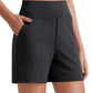 ⏳HOT SALE 70% OFF🔥 Women's High-Waist Bermuda Shorts with Pockets 🎯 | Running Yoga Casual Activewear 😎 | Buy 2 FREE Shipping – UK Stock! 🇬🇧