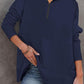🎉2026 Hot Sale 60% OFF💞🔥Women's Half Zip Sweatshirt Hoodless Hoodie Stand Collar Top