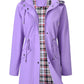 🧥Last Day 50% OFF🌧️Women's Checkered Lining Waterproof Windbreaker🍃🧥
