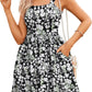 ⏰Hot Sale 70% Off💃Women's Summer Square Neck A-Line Mini Dress with Pockets