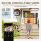 🔥 crystal-clear security camera 🎥 Color Night Vision 🌙 24/7 Recording & Smart Alerts 🚨 Easy Install! 🔒