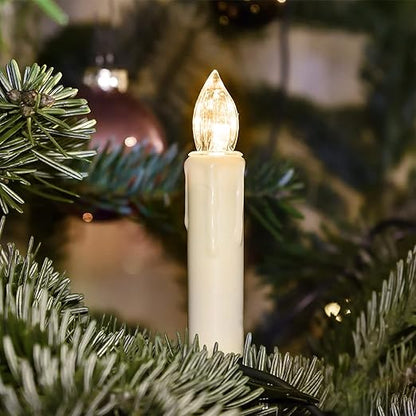 💖LAST DAY SALE 49% OFF🕯✨️Wireless Flameless Candles with Remote Control Timer and Clips