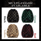 ⛄Winter Clearance⛄Men‘s Checkered Printed Mock Neck Thickened Pullover Sweater