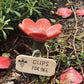 🔥Limited Sale 70% OFF🌸Flower-Shaped Ceramic Bee Watering Station🐝💧