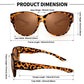 🏖️LIMITED SALE：ONLY ￡6.99!!😎UV400 Protection Fit Over Glasses Sunglasses
